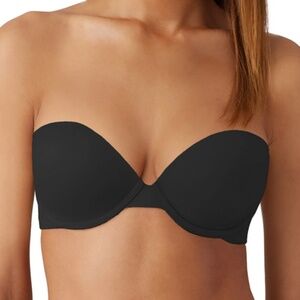 NEW b.tempt'd by Wacoal Future Foundation Push Up Strapless Bra 954381 Night 004